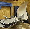 seatdeck cut up for detailed examination