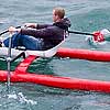 Anthony rowing proto 3 fast at sea
